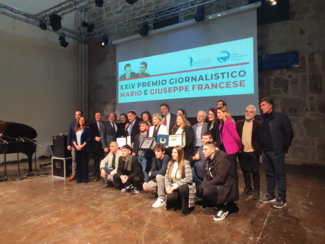 L' "IIS G. D'Alessandro” di Bagheria vince il “Premio giornalistico Mario e Giuseppe Francese” XXIV edizione. Le congratulazioni dell'amministrazione comunale.